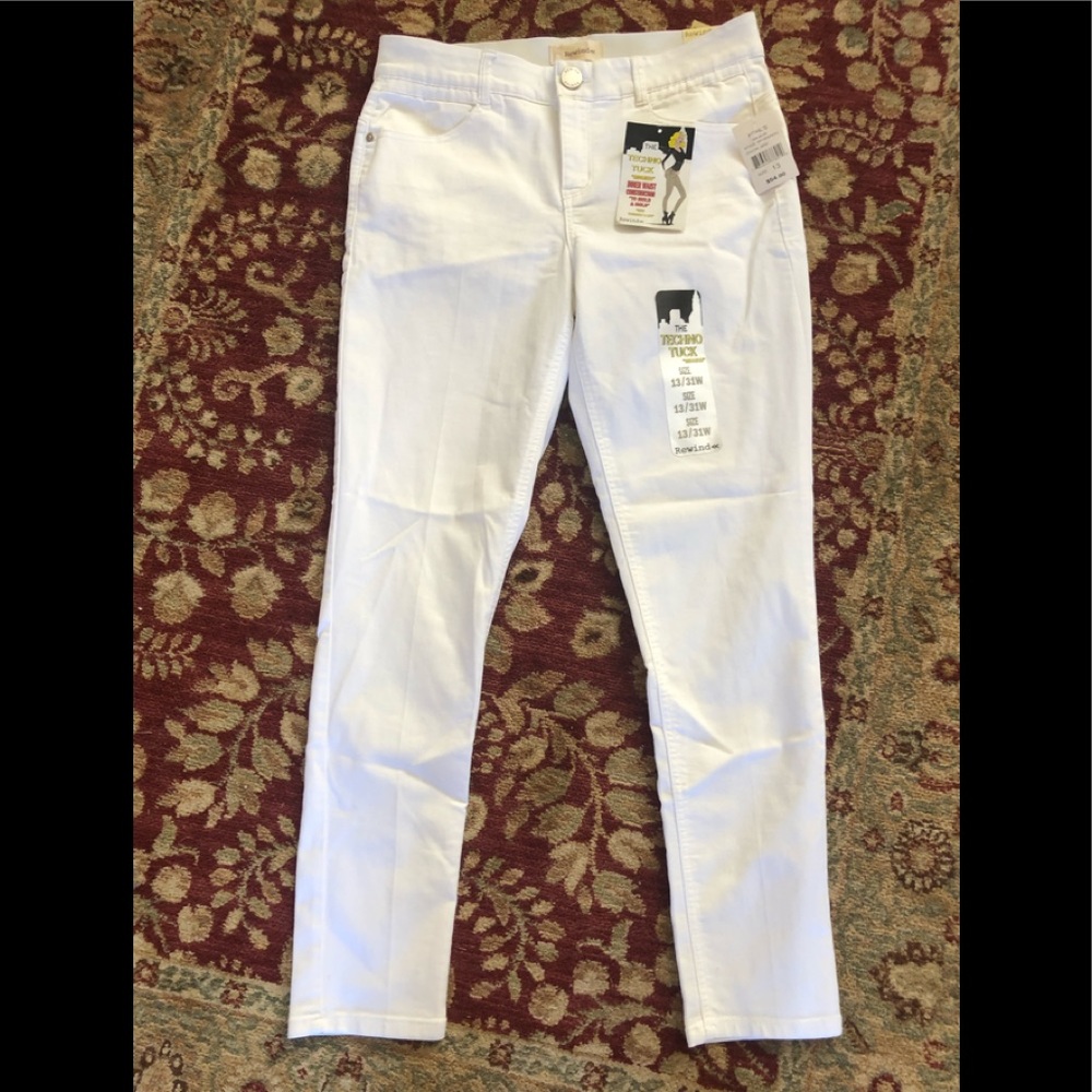 COPY - White junior size jeans. Brand new